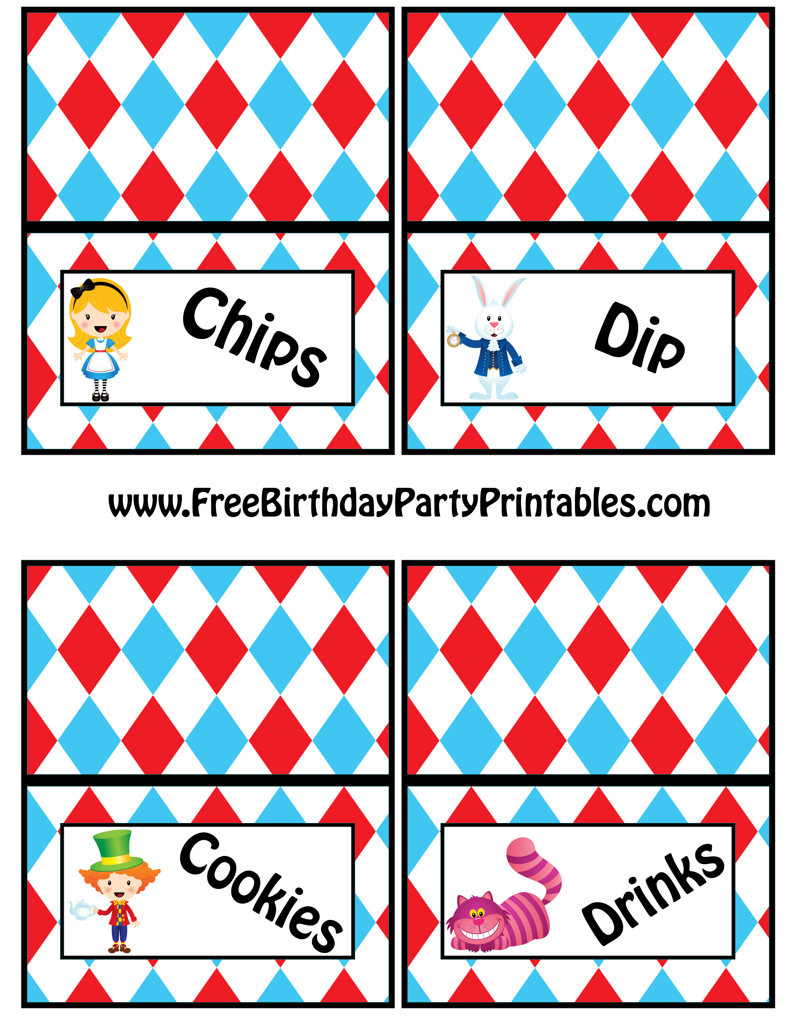 Please Be Patient These Are Very Large Downloads These Are Very High Quality Printables Each Unbirthday Card Template