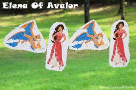 Elena of Avalor Birthday Party Banner DIY Ideas