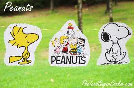 Peanuts Snoopy Woodstock Charlie Brown Lucy Birthday Party Banner DIY Ideas