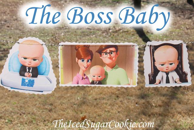The Boss Baby Birthday Party Banner DIY IDea