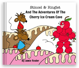 Free PDF Download Childrens Book | Stincel & Ringlet And The Adventures Of The Cherry Ice Cream Cave by Jamie Rosier